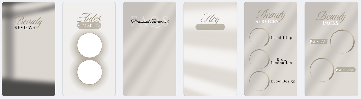 PLANTILLAS EDITABLES PARA LAMIMAKERS: INSTAGRAM STORIES & WHATSAPP - XpertBrows