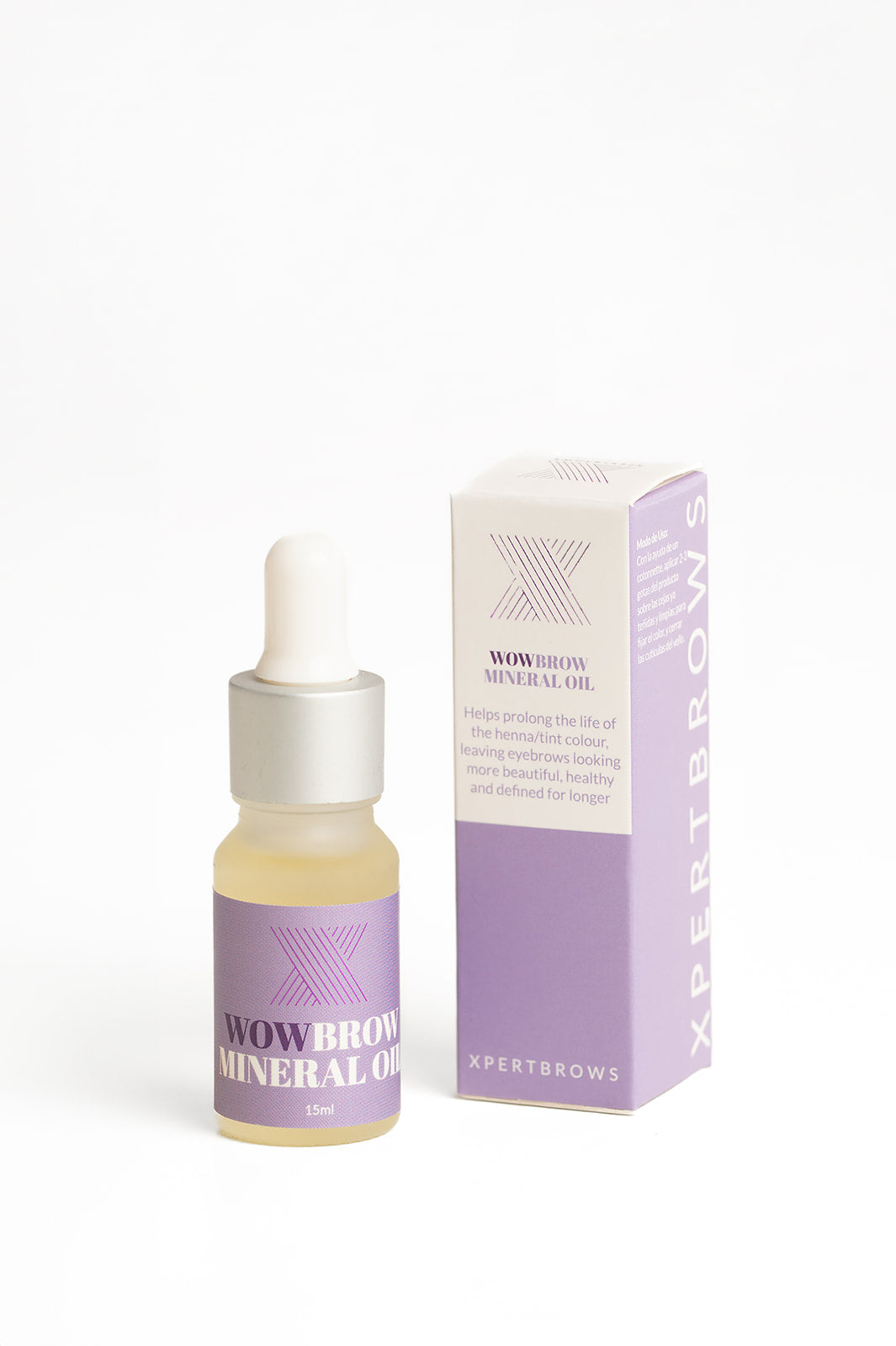 NUEVO! WOWBROW Mineral Oil - Aceite para cejas con Vitaminas 15ml - XpertBrows