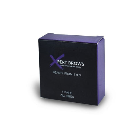 Xpertbrows Moldes de silicona para lifting de pestañas - XpertBrows