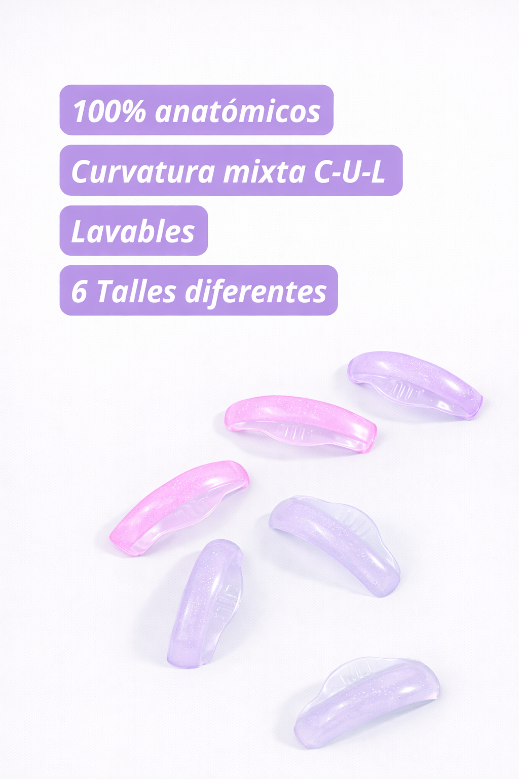 MOLDES CORONA para Lash Lift