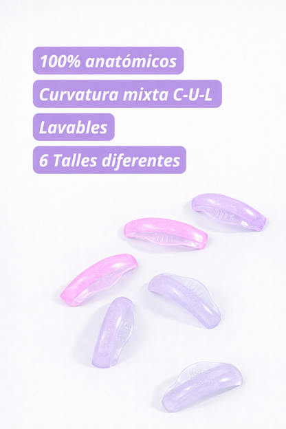 MOLDES CORONA para Lash Lift