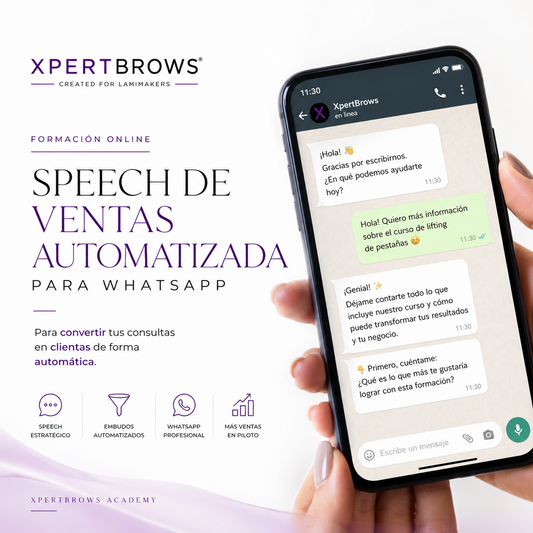 Speech de venta automatizado para whatsapp
