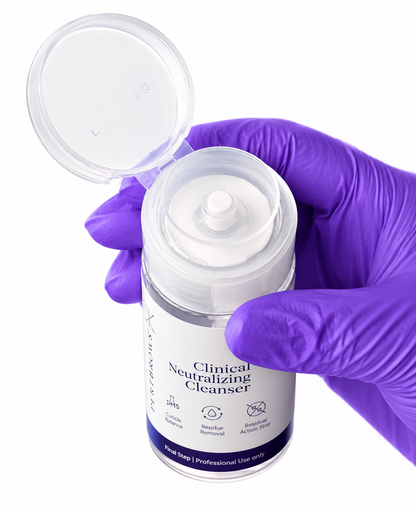 Neutralizing Cleanser, Final Step.