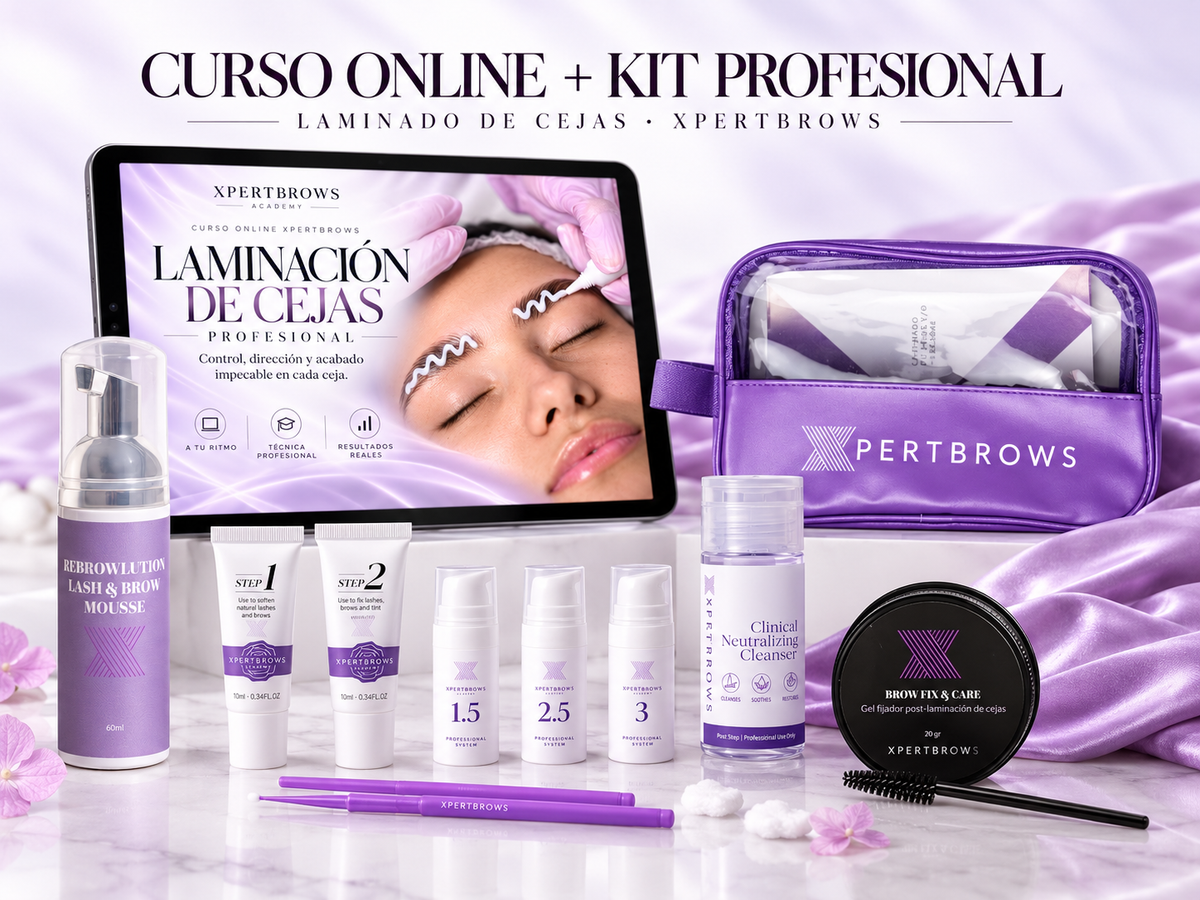 Kit Laminado de Cejas Coreano + Curso Online