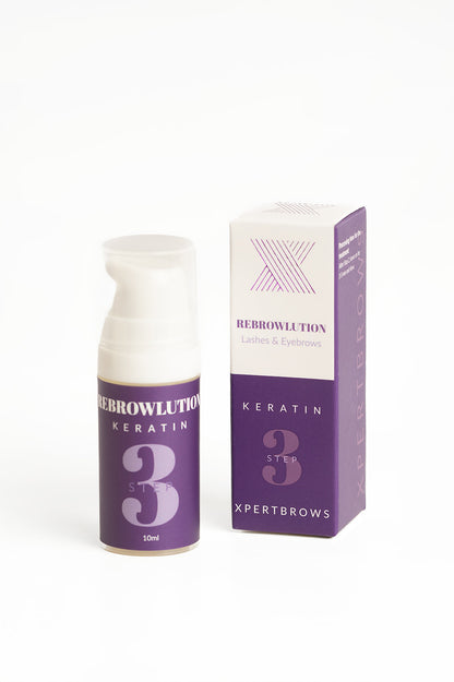 Rebrowlution Loción Keratin (Paso 3 laminación) - 10ml 30-35 SERVICIOS - XpertBrows