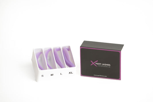 XPERTLASHES Moldes para lifting de pestañas PURPLE 4 - XpertBrows