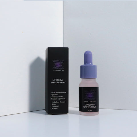 LAMIGLOW KERATIN SERUM - Suero reestructurante para pestañas y cejas con Keratina 10ml - XpertBrows