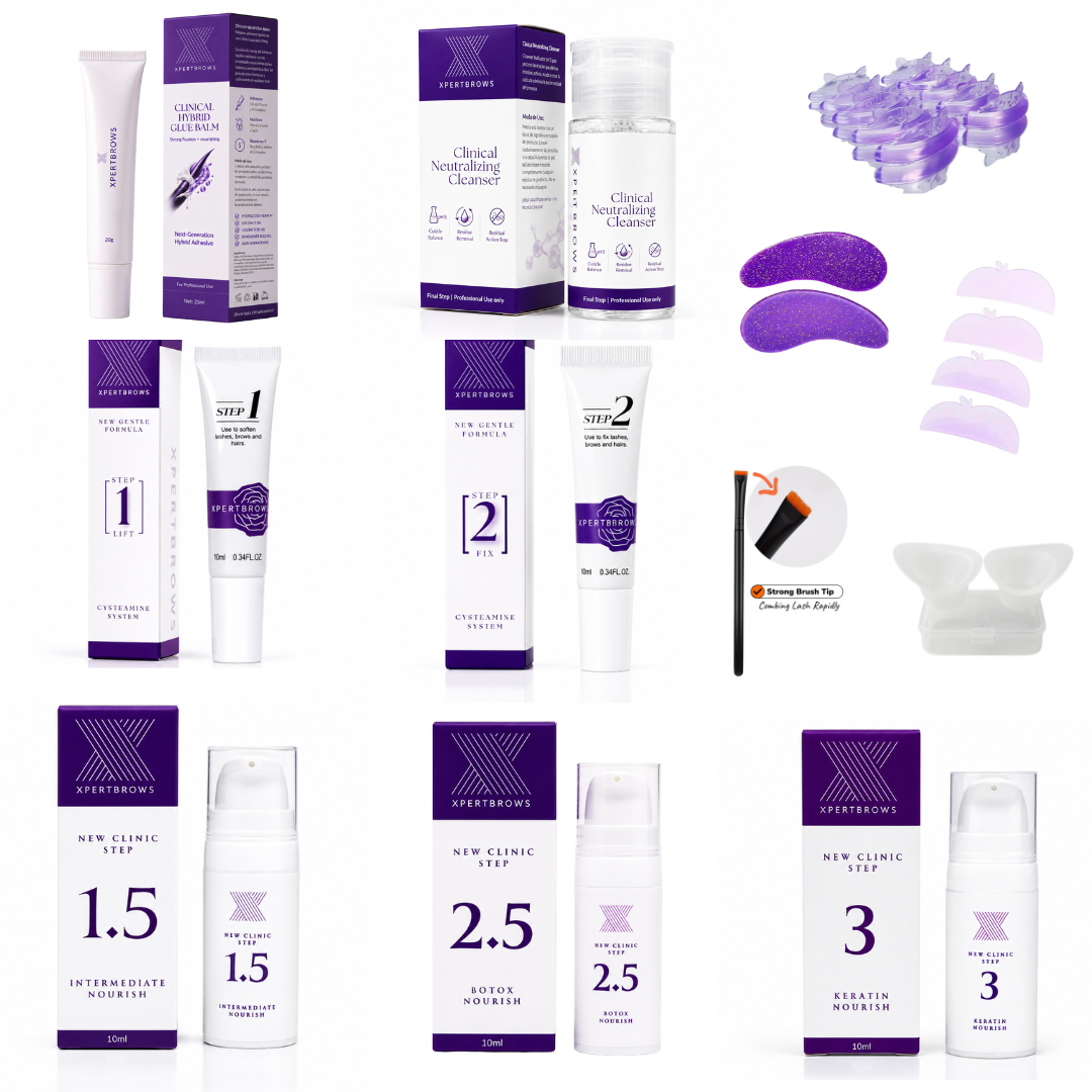 Kit de productos (Programa Coreano Xpertbrows™) - Tecnica Coreana España