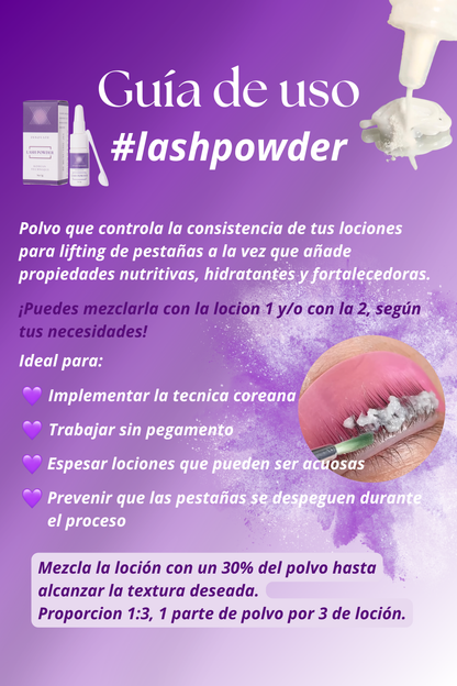 NUEVO Lash Powder (Sin pegamento) - XpertBrows