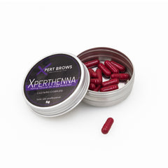 XPERTHENNA 5g Cápsulas tono castaño cobrizo (efecto bio-tattoo) - XpertBrows