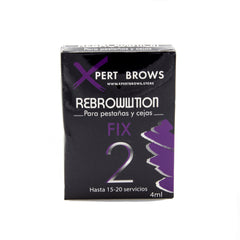 Locion Rebrowlution FIX 2 - 5 sobres 0.8 ml. Aprox 10-15 servicios - XpertBrows
